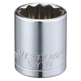 53YT24 WESTWARD Drive Triple Square Socket Points Steel