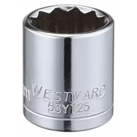 53YT25 WESTWARD Drive Triple Square Socket Points Steel