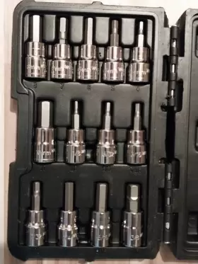 54TL55 WESTWARD Drive Socket Bit Set #2