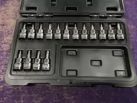 54TN67 WESTWARD Drive Socket Bit Set Torx #3