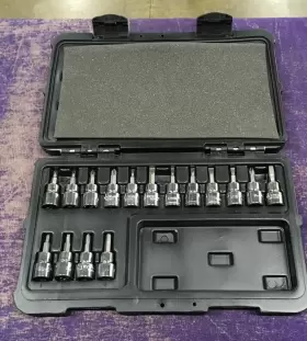 54TN67 WESTWARD Drive Socket Bit Set Torx