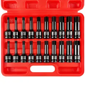 B0BHNM2BW2 WETT Drive Master Impact Hex Bit Set Steel