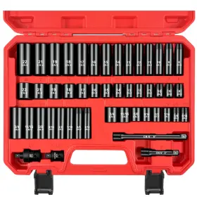 B0FDFSDYQW WETT Drive Impact Socket Set Shallow