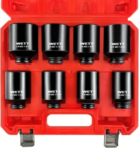 WW001 WETT Drive Impact Socket Set Spindle
