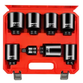 WW004 WETT Drive Impact Socket Set Spindle Axle Nut Wheel