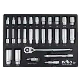 313040982961 WIHA Socket Tray Set Drive Standard