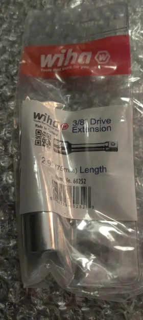 60252 WIHA Heyco Socket Extension Drive