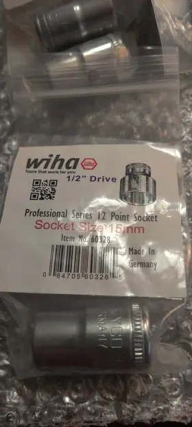 60328 WIHA Heyco Point Drive Socket