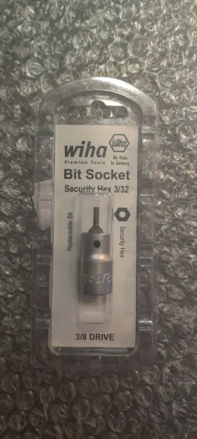 76165 WIHA Security Hex Square Drive Bit Socket