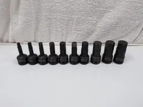 662459389039 WILLIAMS INDUSTRIAL Impact Hex Bit Sockets