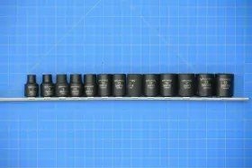 JHW36923 WILLIAMS INDUSTRIAL Drive Shallow Impact Socket Set