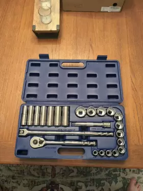 JHW50668 WILLIAMS INDUSTRIAL Set Shallow Supertorque Sockets