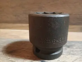JHW7-1268 WILLIAMS INDUSTRIAL Drive Point Shallow Socket