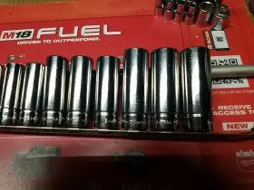 JHWMSBD12HRC WILLIAMS INDUSTRIAL Drive Socket Set #2