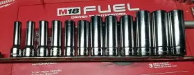 JHWMSBD12HRC WILLIAMS INDUSTRIAL Drive Socket Set