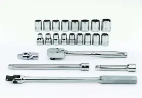 JHWMSS-22FTB WILLIAMS INDUSTRIAL Drive Socket Tool Set
