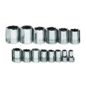 JHWWSS814RC WILLIAMS Drive Shallow Socket Set Clip Rail