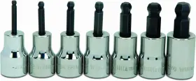 WSBB-7RC WILLIAMS Drive Ball Tip Hex Bit Socket Set
