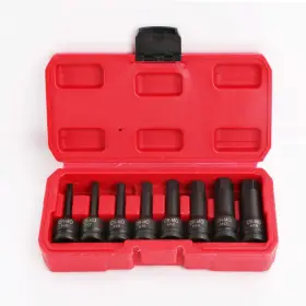 752987730021 WINTOOLS Drive Impact Socket Hex Bits Set Air