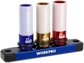 003151 WORKPRO Drive Lug Nut Impact Socket Set