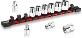 074590 WORKPRO Socket Set Standard Shallow Organizer