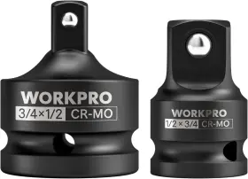 820909605959 WORKPRO Impact Socket Adapter Reducer Set