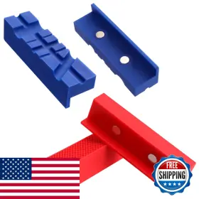 B09YCVFZ8G WORKPRO Vise Jaw Pads Magnetic Tpu Covers