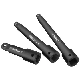 B0CGQL6JM2 WORKPRO Impact Extension Bar Set Drive Steel