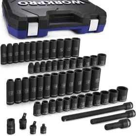 W003088A WORKPRO Drive Impact Socket Set Extension Bars