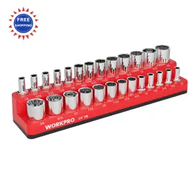 W133341AE WORKPRO Magnetic Socket Organizer Standard