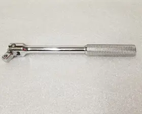 4437 WRIGHT Drive Flex Head Handle Breaker Bar Knurled Grip