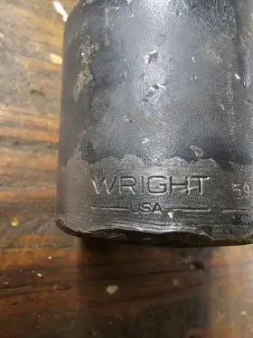 5901 WRIGHT Spline Drive Impact Adaptor #2