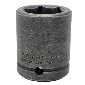 6836 WRIGHT Impact Socket Drive Shallow Point
