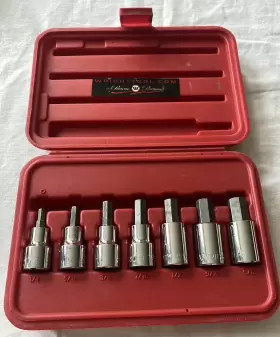 767990040552 WRIGHT Socket Bit Set Drive Hex