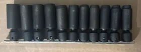 0352 WRIGHT TOOL Nos Impact Socket Set Swivel Wobbl