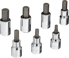 076799004055 WRIGHT TOOL Drive Set Hex Bit Sockets Standard