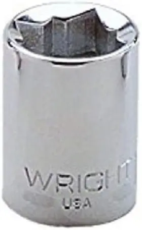 5-16 WRIGHT TOOL Drive Point Standard Double Square Socket