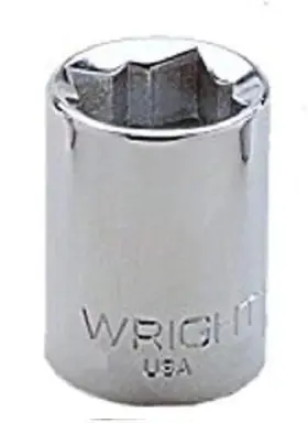 13-16 WRIGHT TOOL Drive Point Standard Double Square Socket