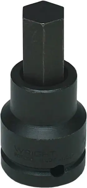 242B08 WRIGHT TOOL Drive Hex Bit Socket Std