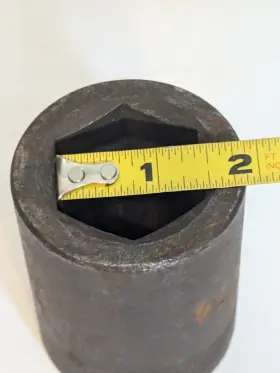 5858 WRIGHT TOOL Spline Standard Impact Socket #2