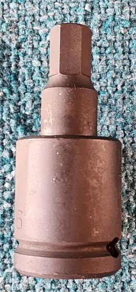 6218 WRIGHT TOOL Impact Socket Bit Drive #3