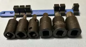 637825897630 WRIGHT TOOL Hex Bit Impact Socket Set #3