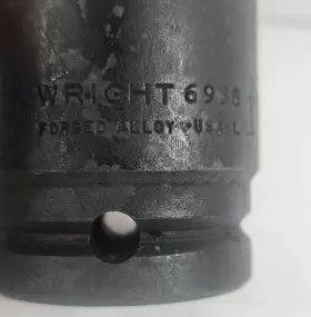 6938 WRIGHT TOOL Drive Impact Socket Mechanic #2
