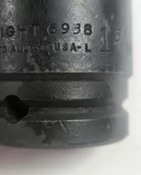 6938 WRIGHT TOOL Drive Impact Socket Mechanic #3
