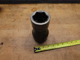 8860 WRIGHT TOOLS Impact Socket Welded Hytorc