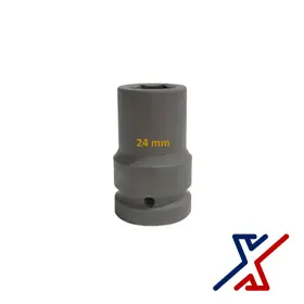 X1E-HAN-SOC-DEE-8024X1 X1TOOLS Drive Point Impact Socket Axle