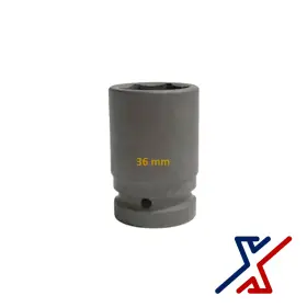 X1E-HAN-SOC-DEE-8036X1 X1TOOLS Drive Point Impact Socket Axle