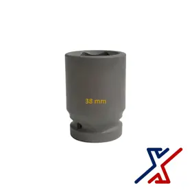 X1E-HAN-SOC-DEE-8038X1 X1TOOLS Drive Point Impact Socket Axle