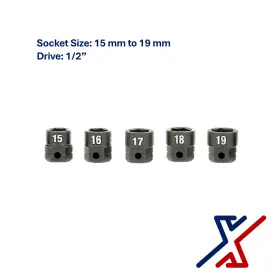 X1E-SOC-IPC-NAN-9302X1 X1TOOLS Nano Socket Stuby Set Drive