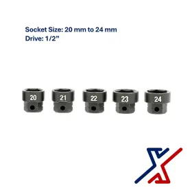 X1E-SOC-IPC-NAN-9303X1 X1TOOLS Nano Socket Stuby Set Drive